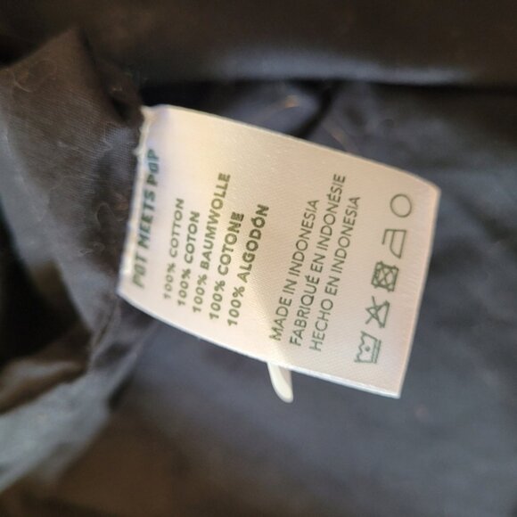 Black Hooded Jacket with Patches - Picture 5 of 9